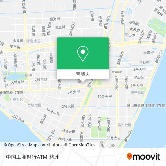 中国工商银行ATM地图