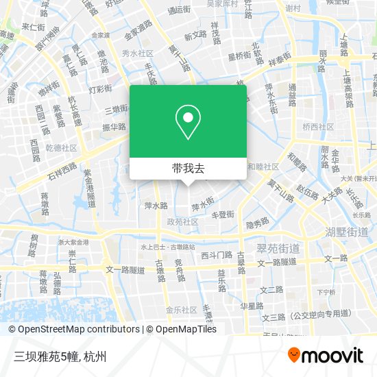 三坝雅苑5幢地图