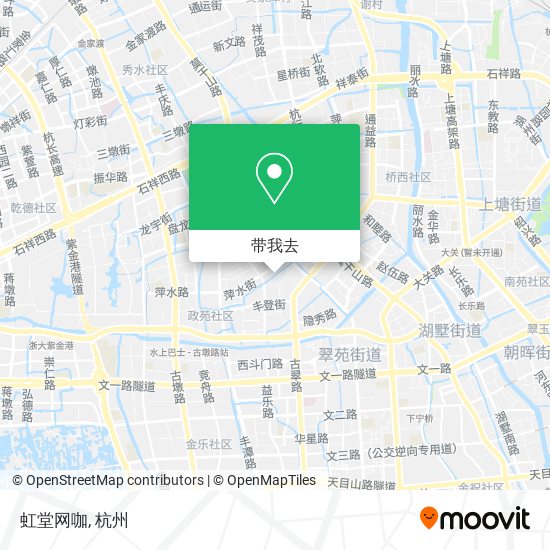 虹堂网咖地图