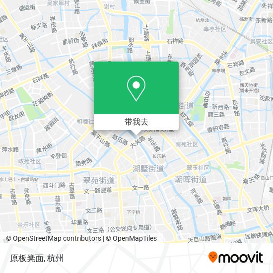 原板凳面地图