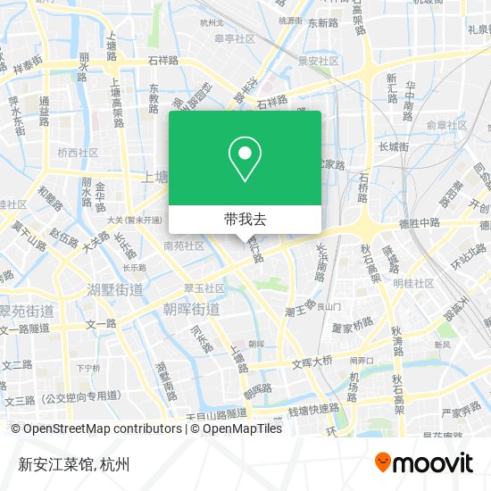 新安江菜馆地图