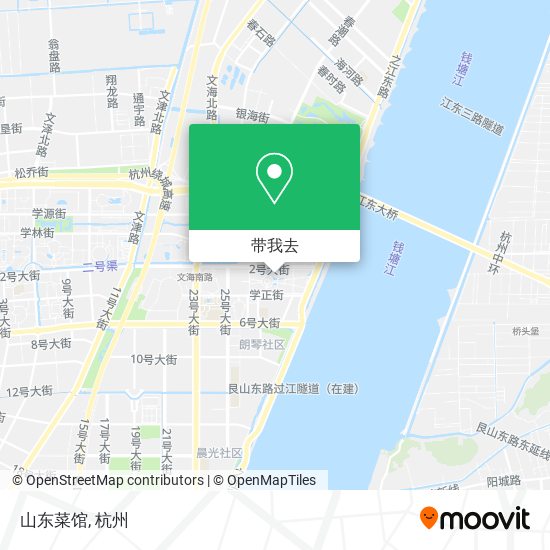 山东菜馆地图