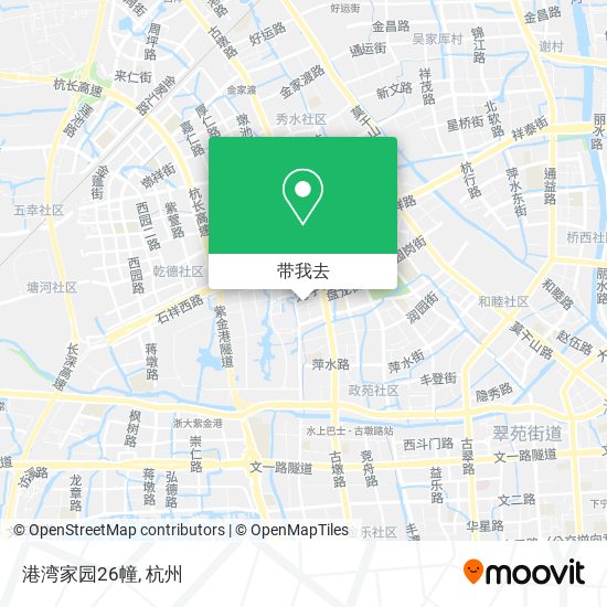 港湾家园26幢地图
