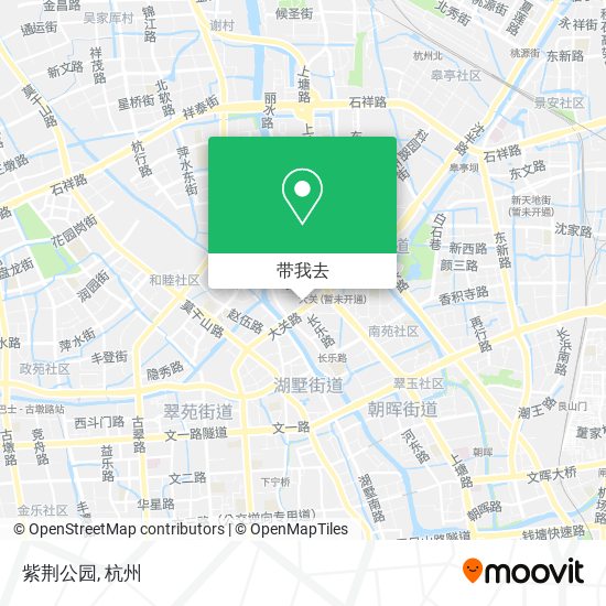 紫荆公园地图