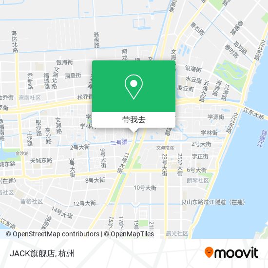 JACK旗舰店地图