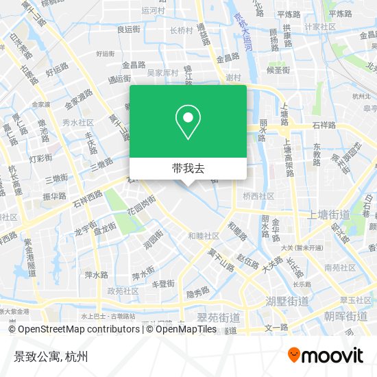 景致公寓地图