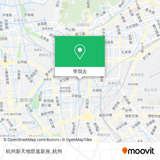 杭州新天地世嘉新座地图