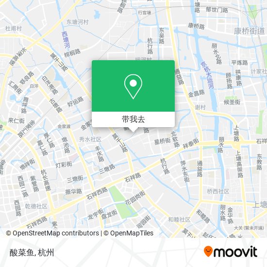 酸菜鱼地图