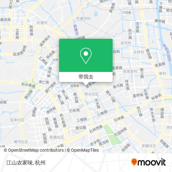 江山农家味地图