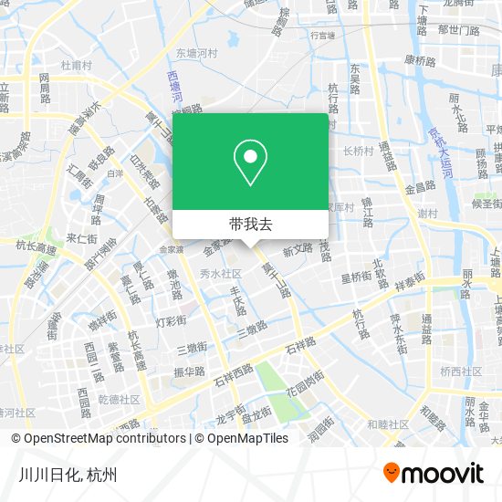 川川日化地图