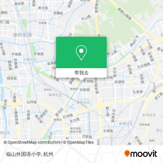 福山外国语小学地图