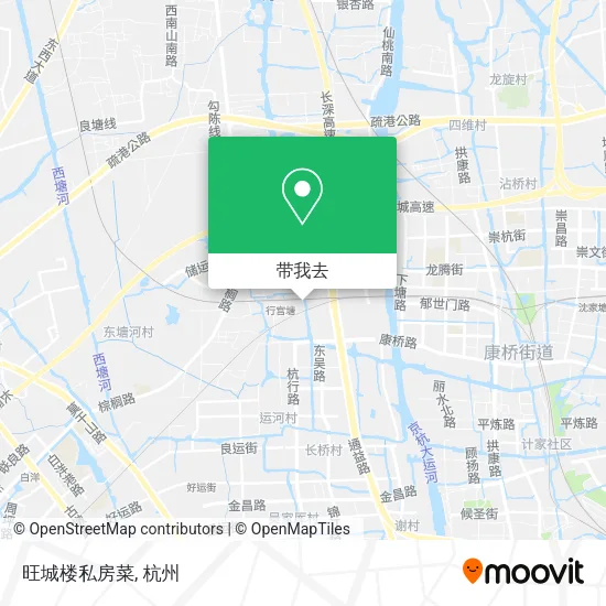 旺城楼私房菜地图