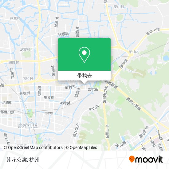 莲花公寓地图
