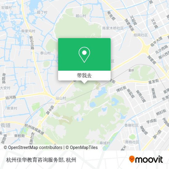 杭州佳华教育咨询服务部地图