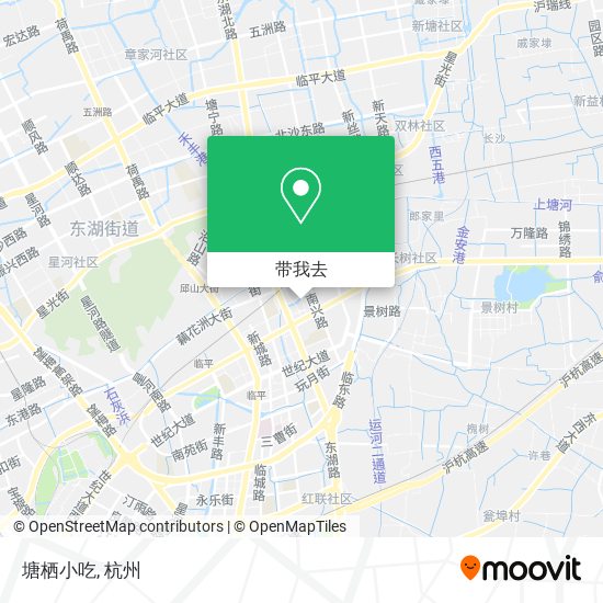 塘栖小吃地图