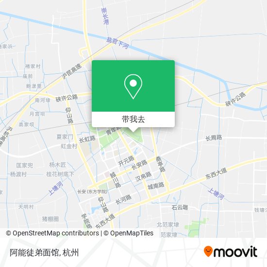 阿能徒弟面馆地图