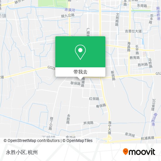 永胜小区地图