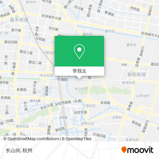 长山街地图