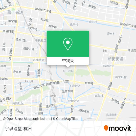 宇琪造型地图
