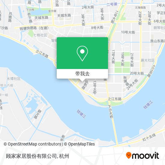顾家家居股份有限公司地图