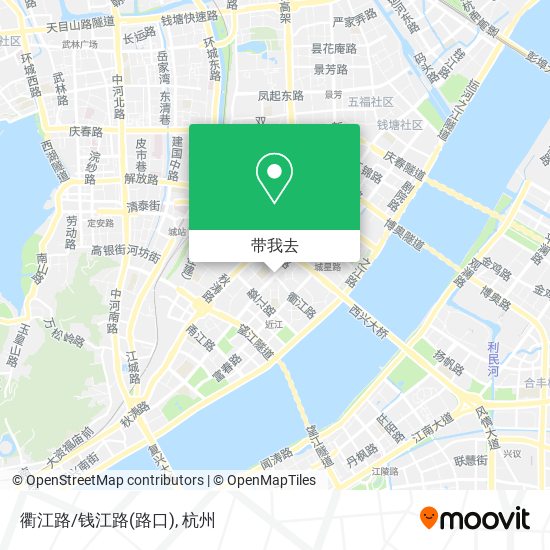 衢江路/钱江路(路口)地图