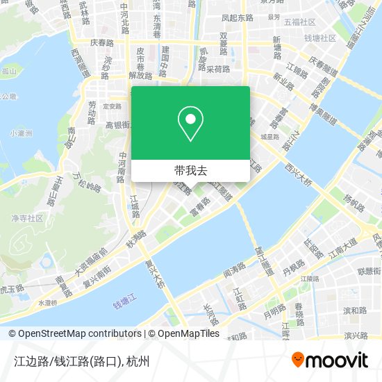 江边路/钱江路(路口)地图