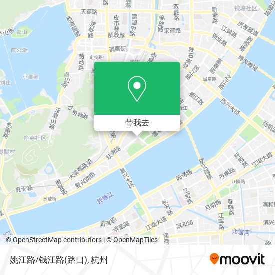 姚江路/钱江路(路口)地图
