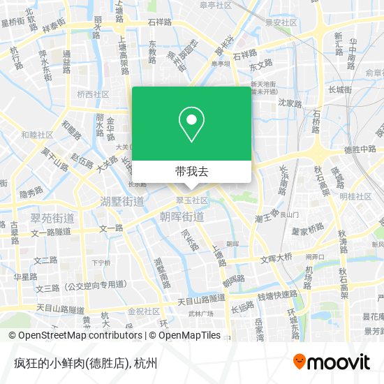 疯狂的小鲜肉(德胜店)地图