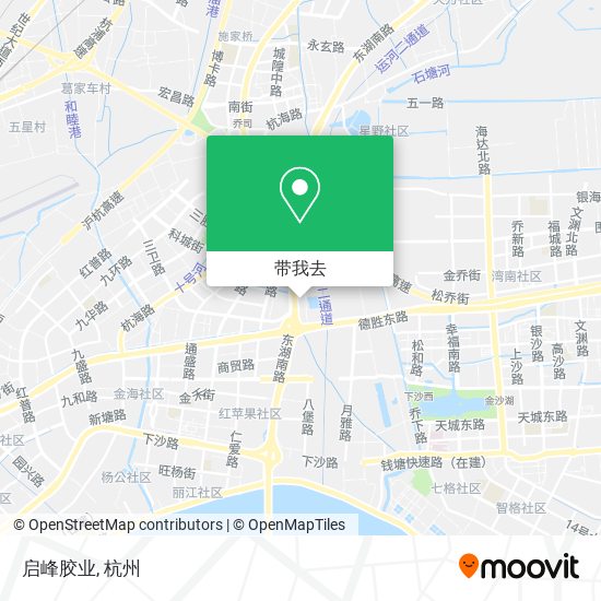 启峰胶业地图