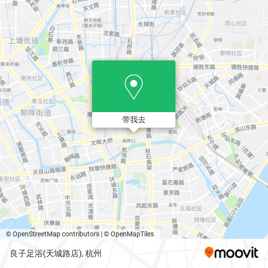 良子足浴(天城路店)地图
