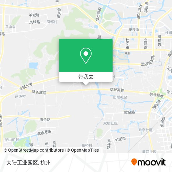 大陆工业园区地图