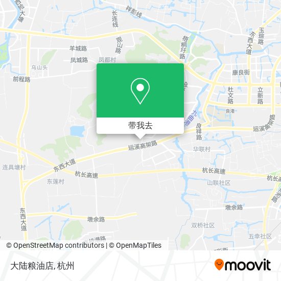 大陆粮油店地图