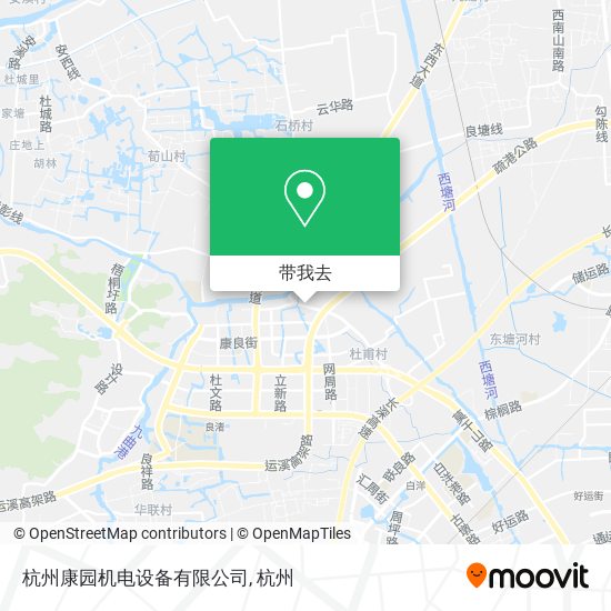 杭州康园机电设备有限公司地图