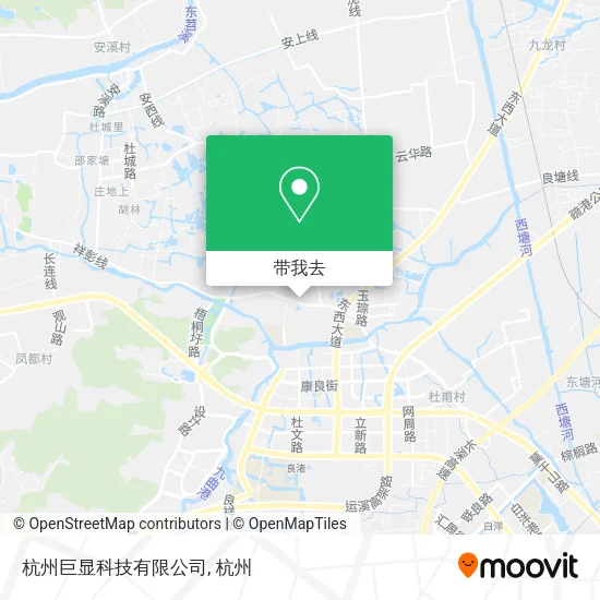 杭州巨显科技有限公司地图