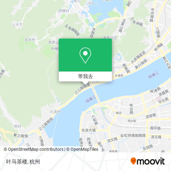 叶马茶楼地图