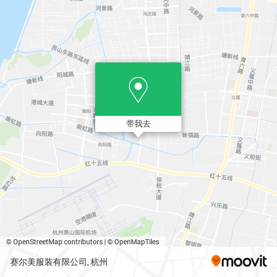 赛尔美服装有限公司地图