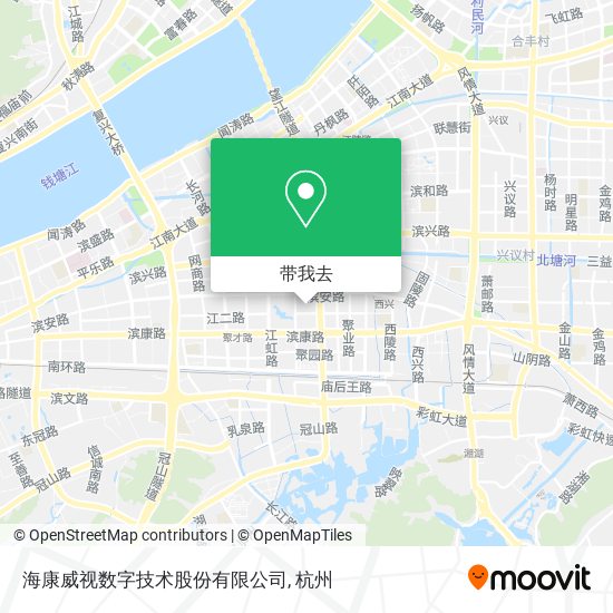 海康威视数字技术股份有限公司地图