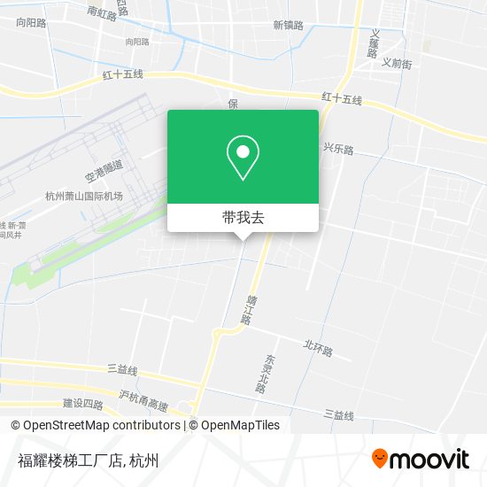 福耀楼梯工厂店地图