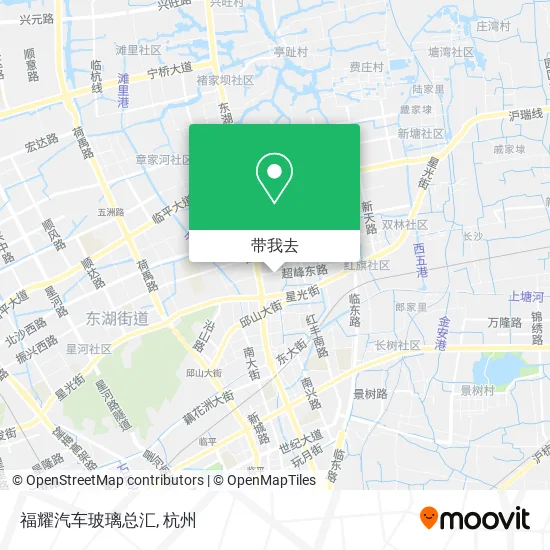 福耀汽车玻璃总汇地图
