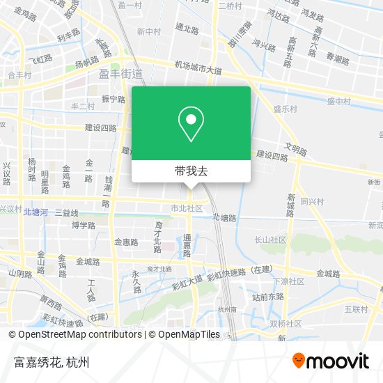 富嘉绣花地图