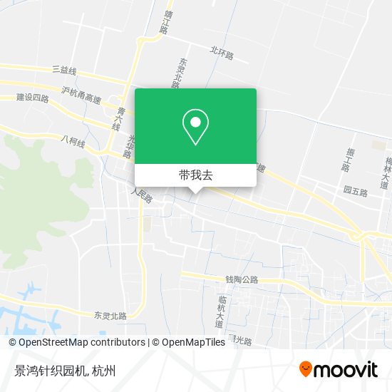 景鸿针织园机地图