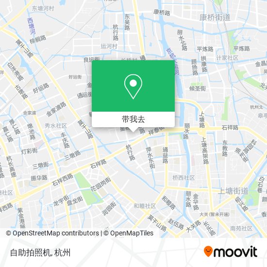 自助拍照机地图