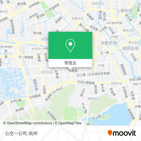 公交一公司地图