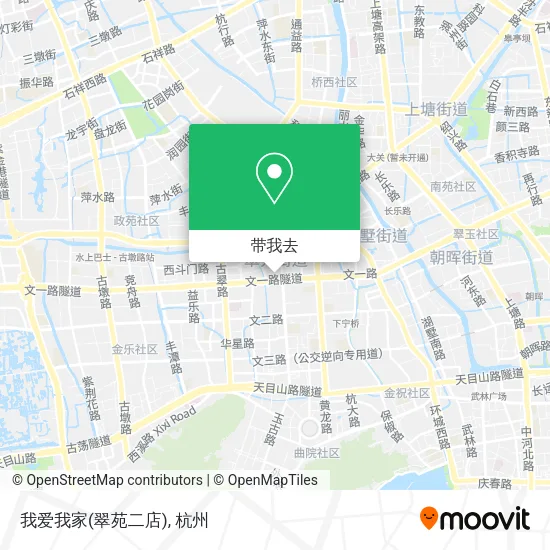 我爱我家(翠苑二店)地图