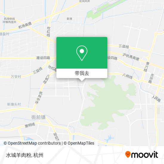 水城羊肉粉地图