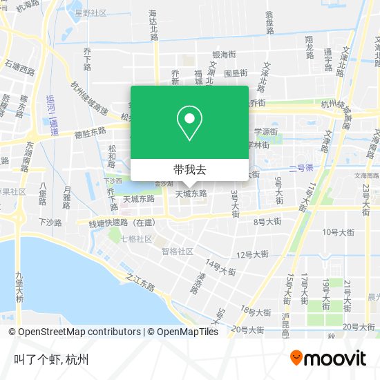 叫了个虾地图
