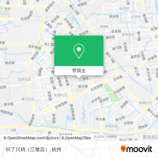 叫了只鸡（三墩店）地图