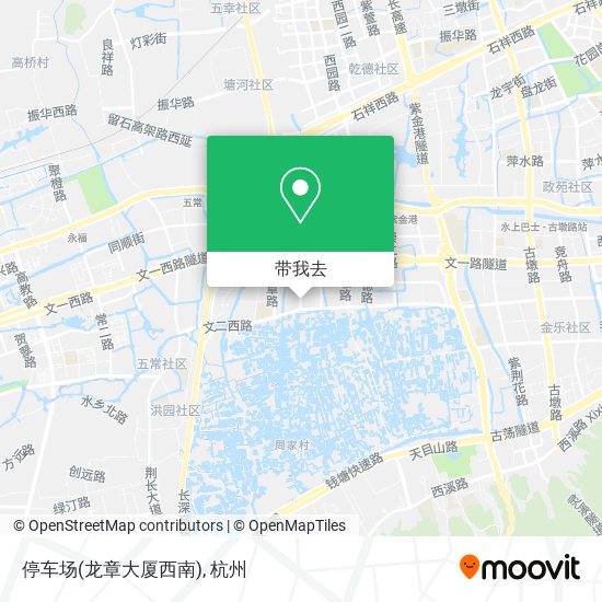 停车场(龙章大厦西南)地图