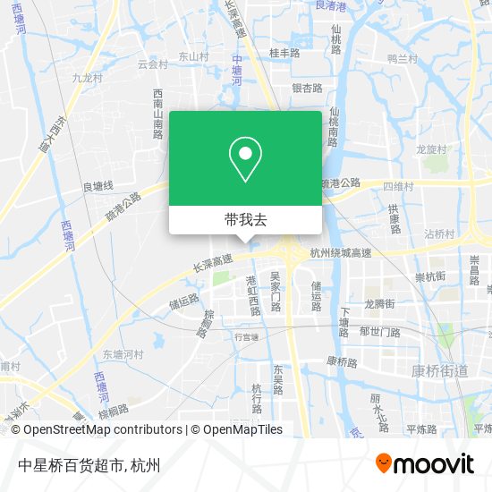 中星桥百货超市地图
