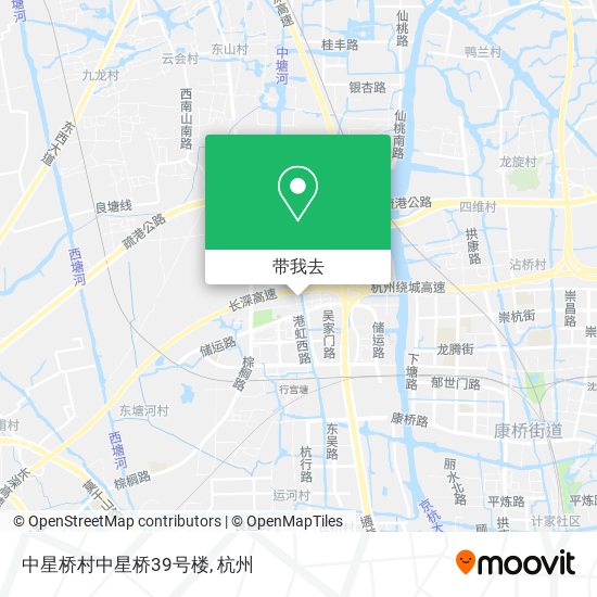 中星桥村中星桥39号楼地图